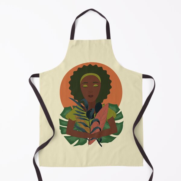 Item preview, Mother earth black beauty with green hair holding the planet between her arms  designed and sold by SGS-.