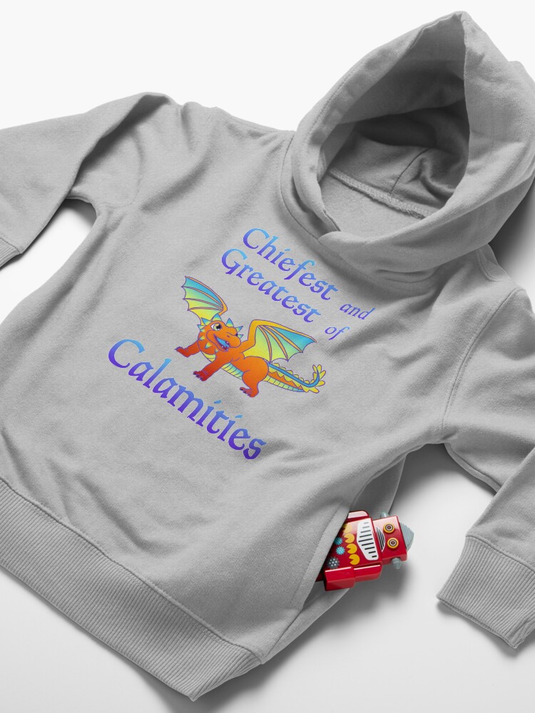Alternate view of Big Little Calamity Toddler Pullover Hoodie