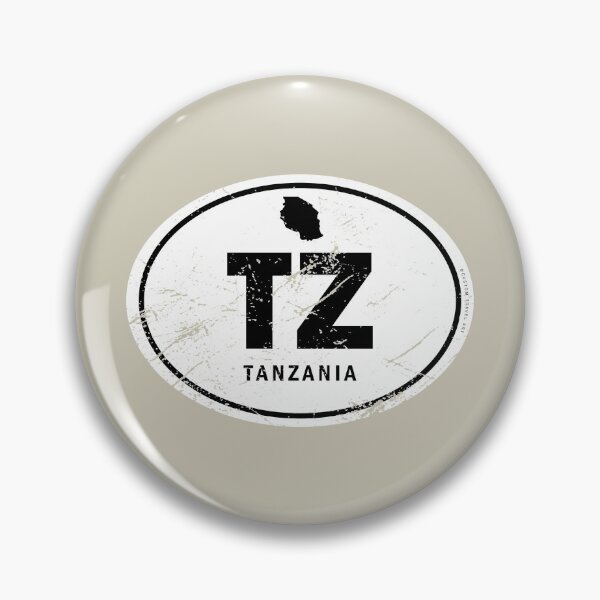 Item preview, Distressed Tanzania Country Code designed and sold by CustomTravelArt.