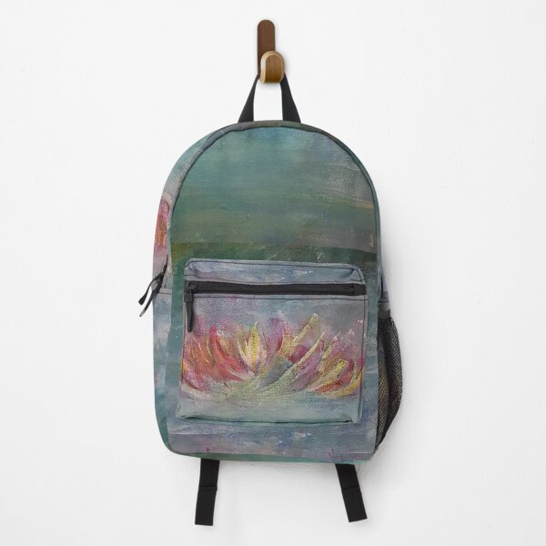 Item preview, Claude Monet style water lilies designed and sold by Rebecca Anna Aerni.