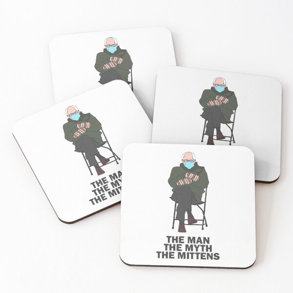 Item preview, The Man The Myth The Mittens Bernie Meme designed and sold by Mitzionne.