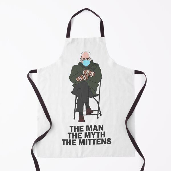 Item preview, The Man The Myth The Mittens Bernie Meme designed and sold by Mitzionne.
