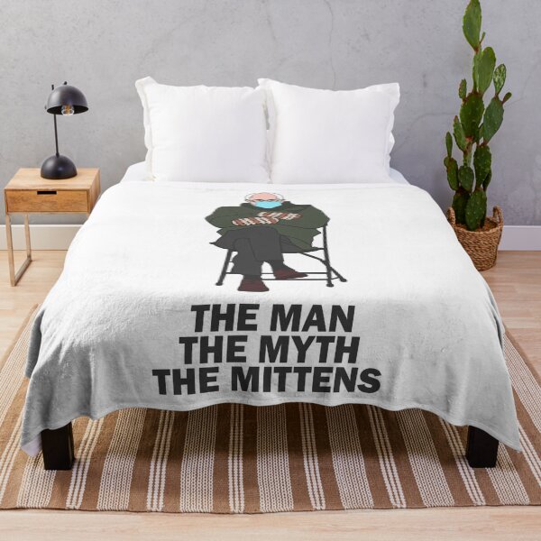 Item preview, The Man The Myth The Mittens Bernie Meme designed and sold by Mitzionne.