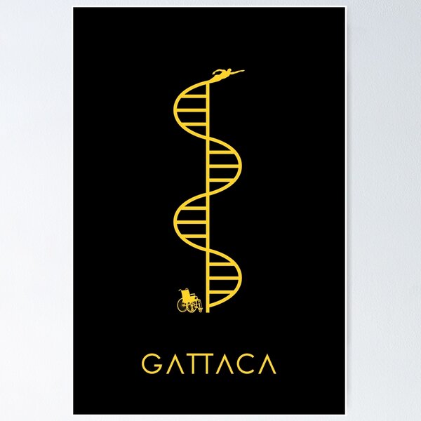 Item preview, GATTACA - Black designed and sold by UbeBones.