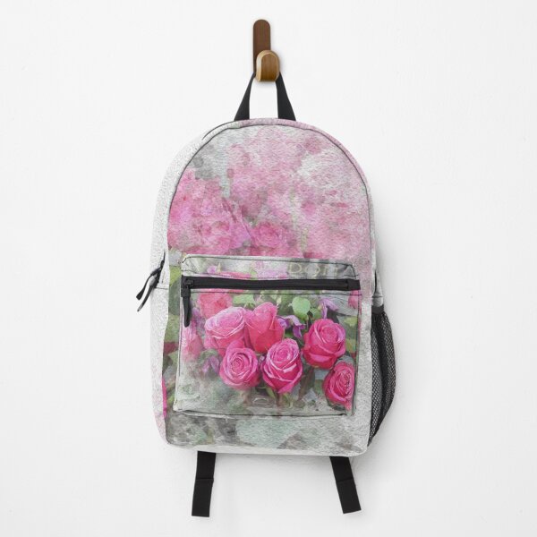 Artikelvorschau, Blumenstrauß der Rosen-Aquarell-Fotografie. entworfen und verkauft von Jane Stanley Photography.