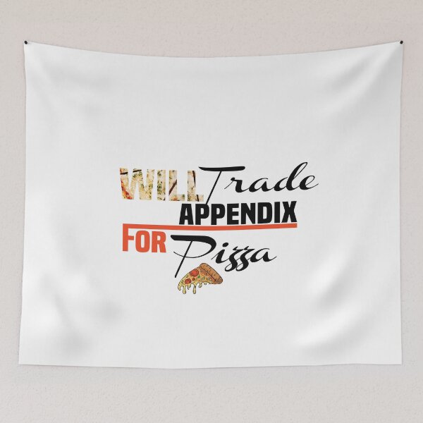 Item preview, Will Trade Appendix For Pizza Post Appendicitis Surgery Gift designed and sold by NSTeeDesign.