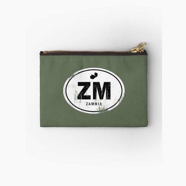 Item preview, Distressed Zambia Country Code designed and sold by CustomTravelArt.