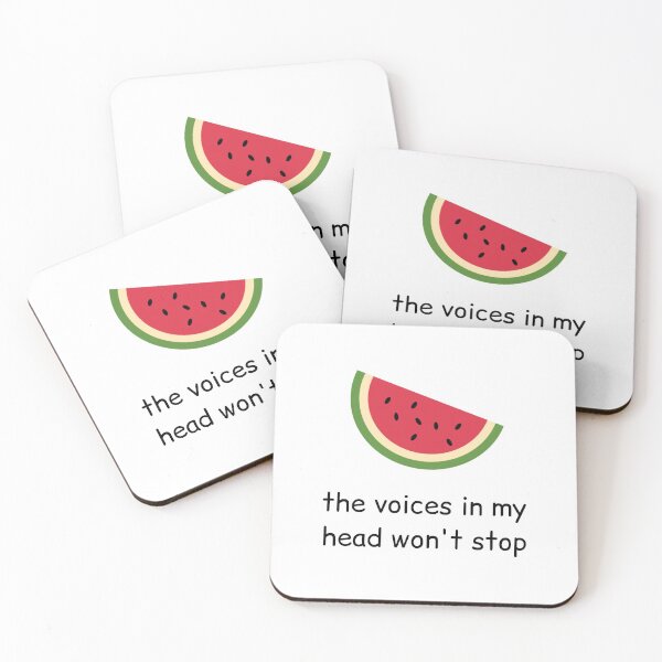 Item preview, the voices in my head won't stop designed and sold by IMakeZeroSense.