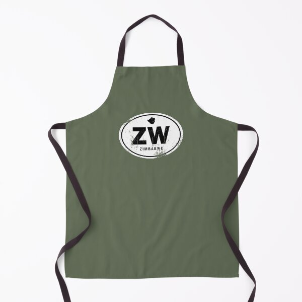 Item preview, Distressed Zimbabwe Country Code designed and sold by CustomTravelArt.