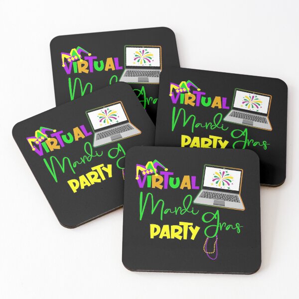 Item preview, Virtual Mardi Gras Party Matching Group Gifts designed and sold by Nzgiftsandmore.