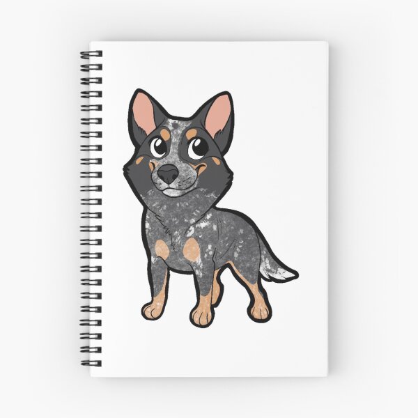 Item preview, CATTLE DOG (blue) - chibi designed and sold by mexicanine.