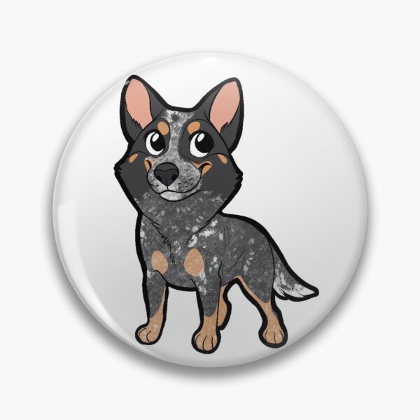 Item preview, CATTLE DOG (blue) - chibi designed and sold by mexicanine.
