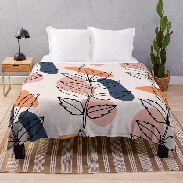 Item preview, Botanical line art drawing with abstract shapes. designed and sold by NatalliaNovik.