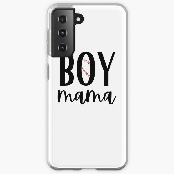 Boy Baseball Mama Samsung Galaxy Soft Case