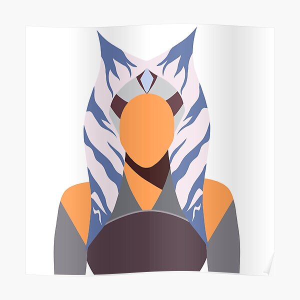 Poster Grauer Jedi Redbubble