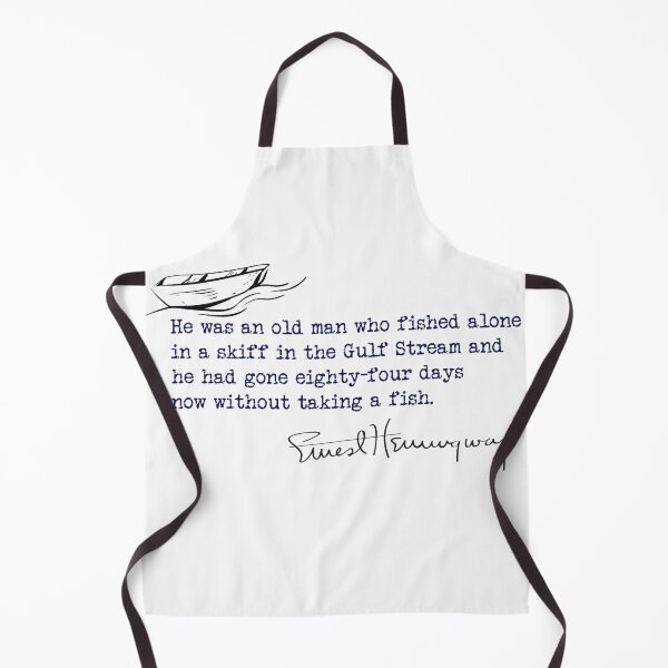 Item preview, The first line of The Old Man and the Sea by Ernest Hemingway. designed and sold by PatyEmiko.