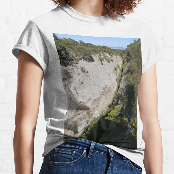 Woakwine Cutting, Beachport, South Australia Classic T-Shirt