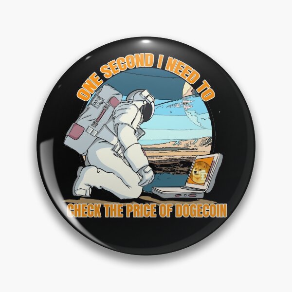 Item preview, One Second I Need To Check The Price of Dogecoin designed and sold by Bitcoin-Fashion.