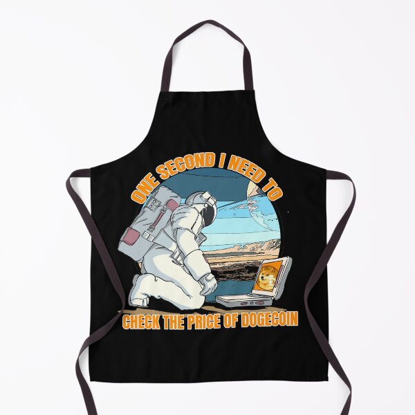 Item preview, One Second I Need To Check The Price of Dogecoin designed and sold by Bitcoin-Fashion.