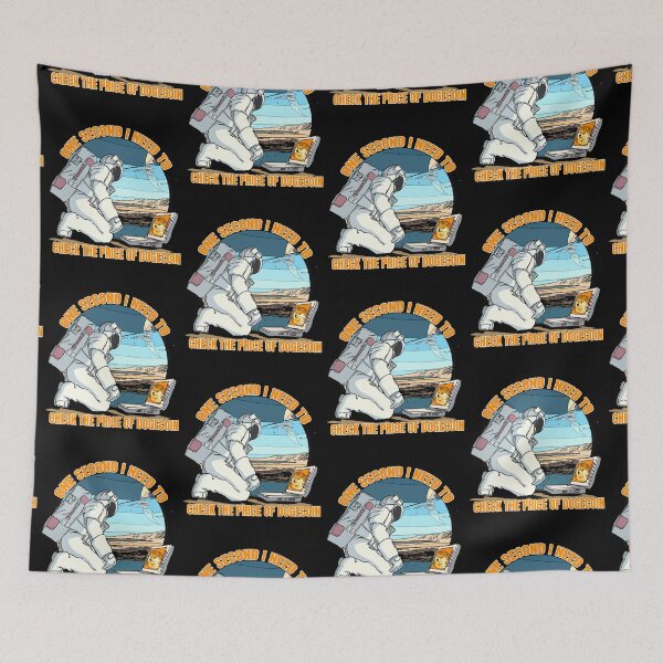 Item preview, One Second I Need To Check The Price of Dogecoin designed and sold by Bitcoin-Fashion.