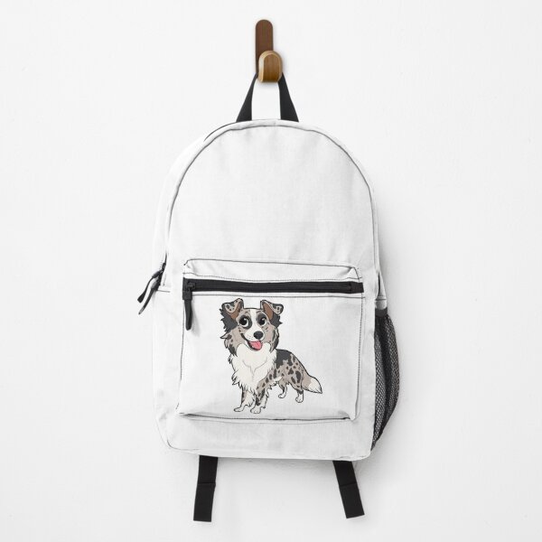 Item preview, BORDER COLLIE (blue merle) - chibi designed and sold by mexicanine.
