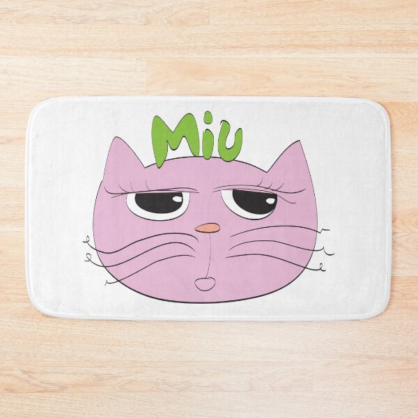 Item preview, Cute pink cat Miu designed and sold by Stehler.