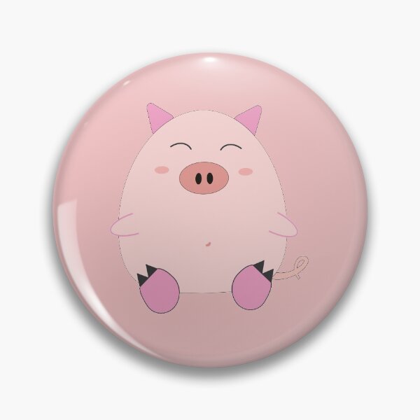 Item preview, Cute Pink Pig  designed and sold by maxine cunanan.