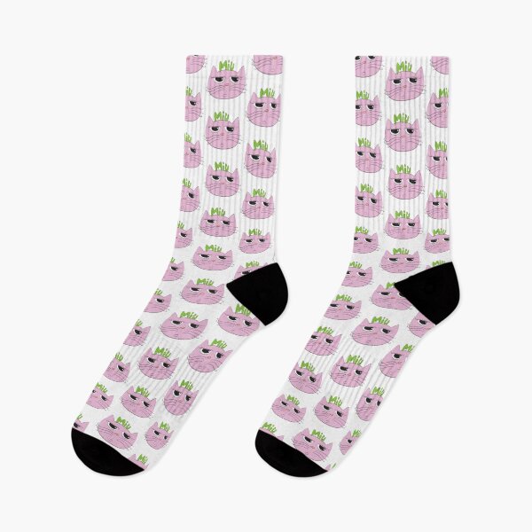 Item preview, Cute pink cat Miu designed and sold by Stehler.
