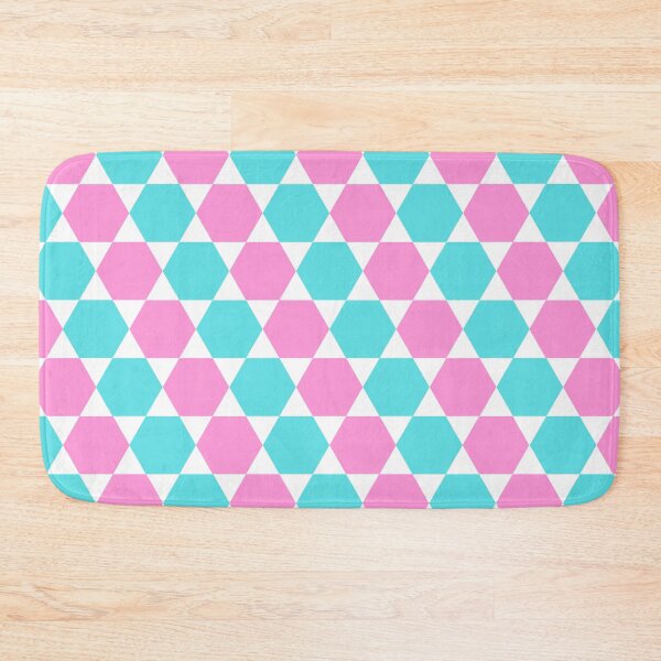 Item preview, Pink & Blue Hexagon designed and sold by Micah Brumfield.