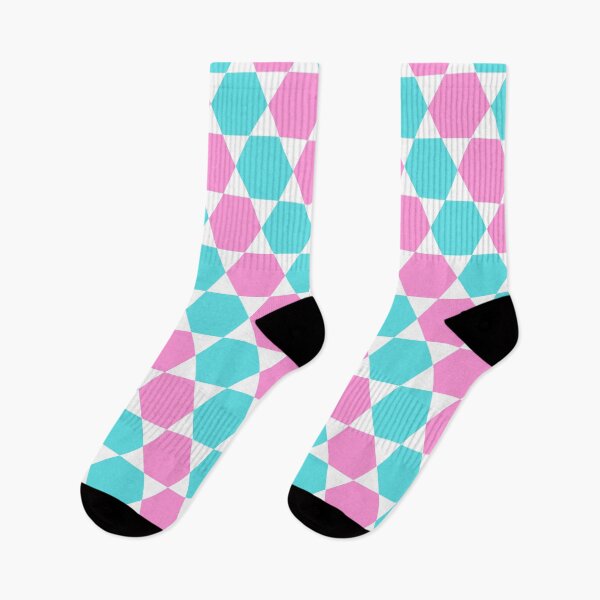 Item preview, Pink & Blue Hexagon designed and sold by Micah Brumfield.