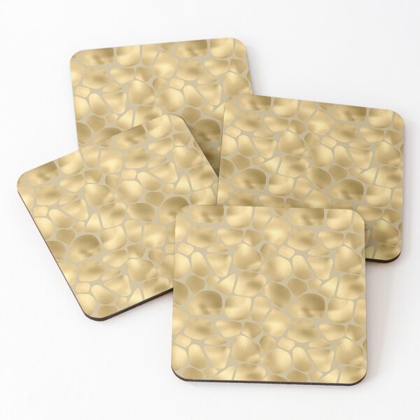 Item preview, Shiny giraffe spots - gold designed and sold by AnnieHochmann.