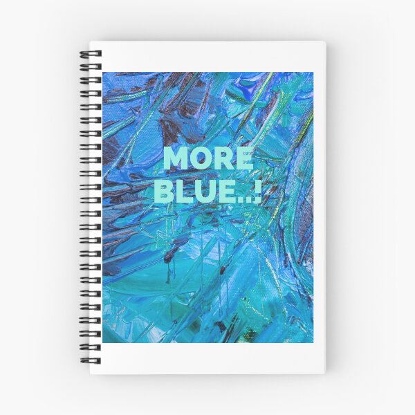 Aperçu de l'œuvre PLUS BLEU. créée et vendue par pirikiti64-.
