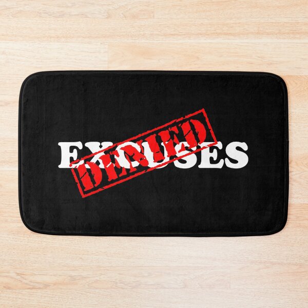 Item preview, EXCUSES DENIED designed and sold by DomGDesign.