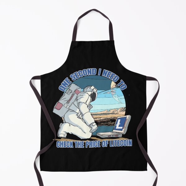 Item preview, One Second I Need To Check The Price of Litecoin designed and sold by Bitcoin-Fashion.