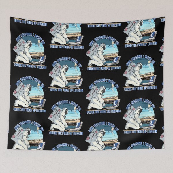 Item preview, One Second I Need To Check The Price of Litecoin designed and sold by Bitcoin-Fashion.