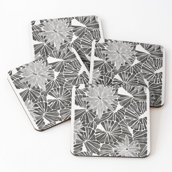 Item preview, Water Lilies – Black designed and sold by Cat Coquillette.