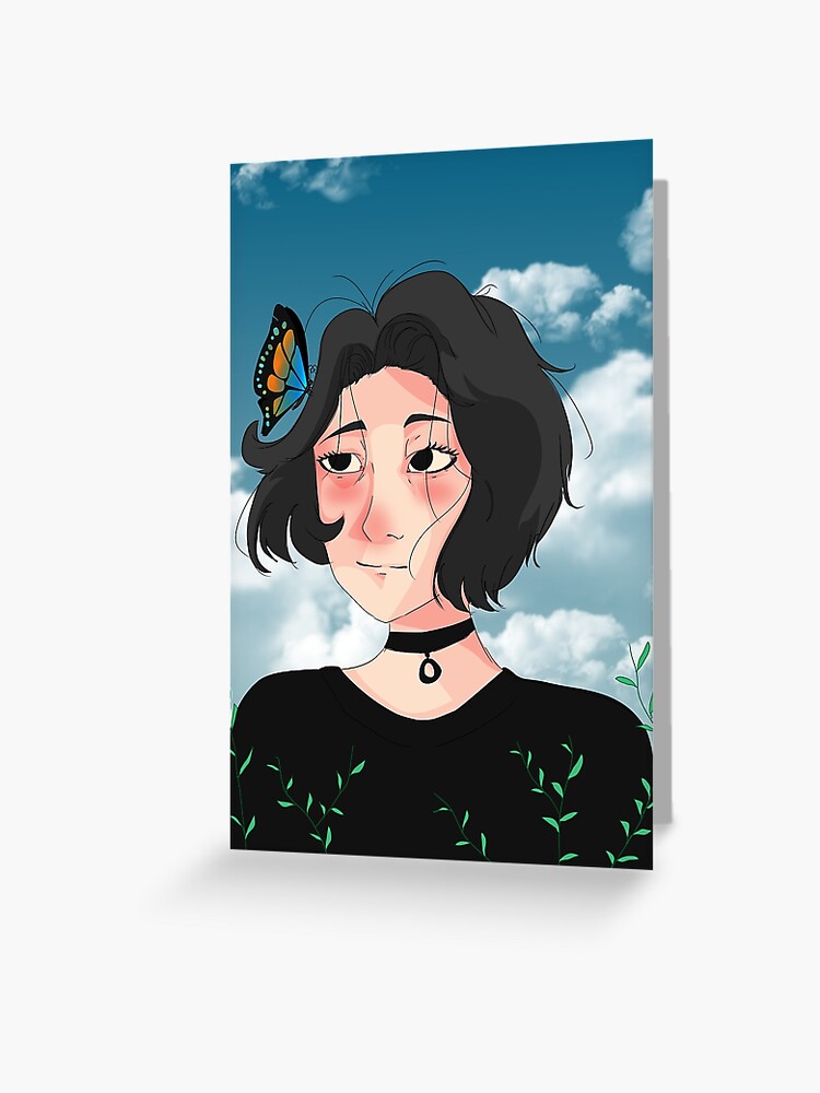 Doomer Girl (SFW Version) | Greeting Card