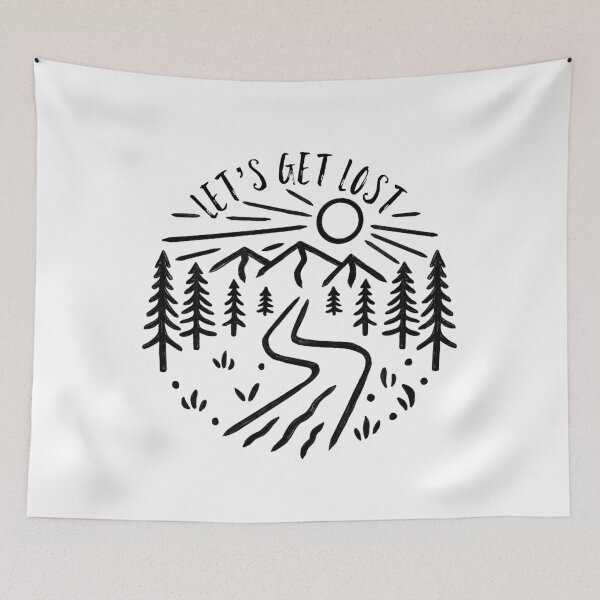 Item preview, Let's Get Lost - Nature Design designed and sold by HalpinDesign.