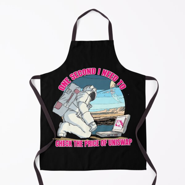 Item preview, One Second I Need To Check The Price of Uniswap designed and sold by Bitcoin-Fashion.
