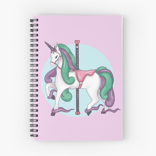 Item preview, Carrusel de monstruo de bolsillo de unicornio Rapidash de Galar Form designed and sold by GoodEggDoodles.