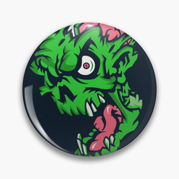 Item preview, Gnarly Zombie Head designed and sold by SLAG-Creative.