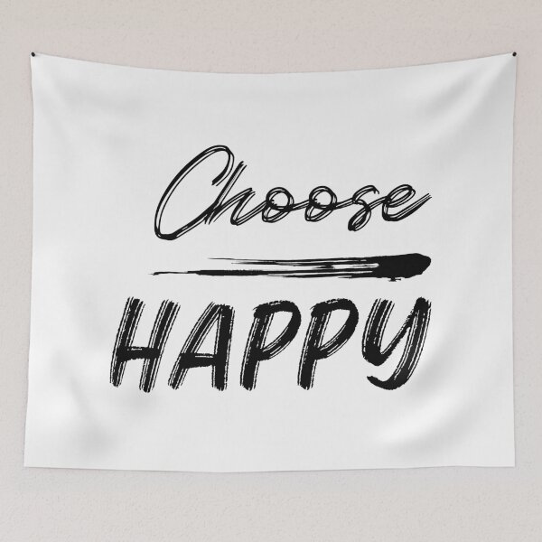 Item preview, Choose Happy, Choose Joy, Choose Love, Choose Happiness, See the Rainbow. Motivational, Inspirational Quote. designed and sold by That Cheeky Tee.