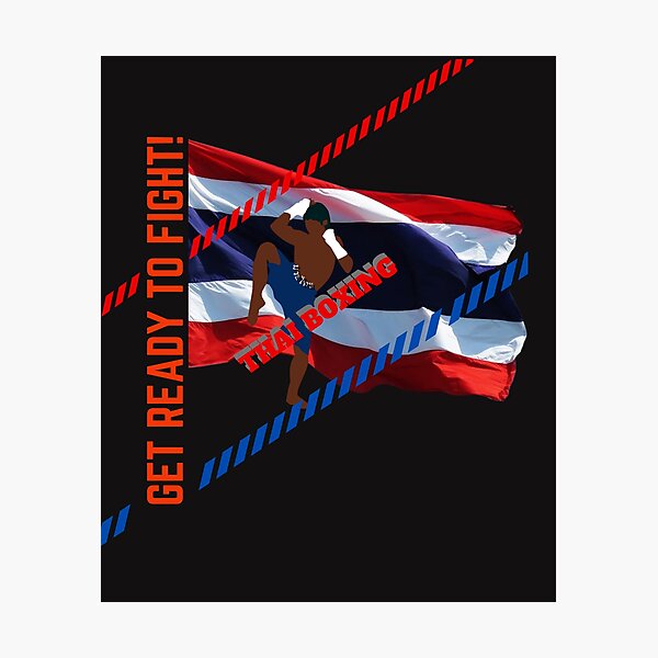 Item preview, ¡Prepárate para luchar !, Boxeo Tailandés, Boxeo, MuayThai designed and sold by DIYArtprinting.