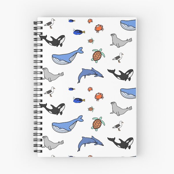 Artikelvorschau, Tier Pack Aufkleber Ozean Meer Wal Blau Fisch Delphin Kinder entworfen und verkauft von KLINESTORE.