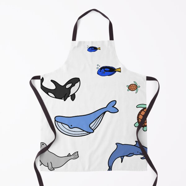 Artikelvorschau, Tier Pack Aufkleber Ozean Meer Wal Blau Fisch Delphin Kinder entworfen und verkauft von KLINESTORE.