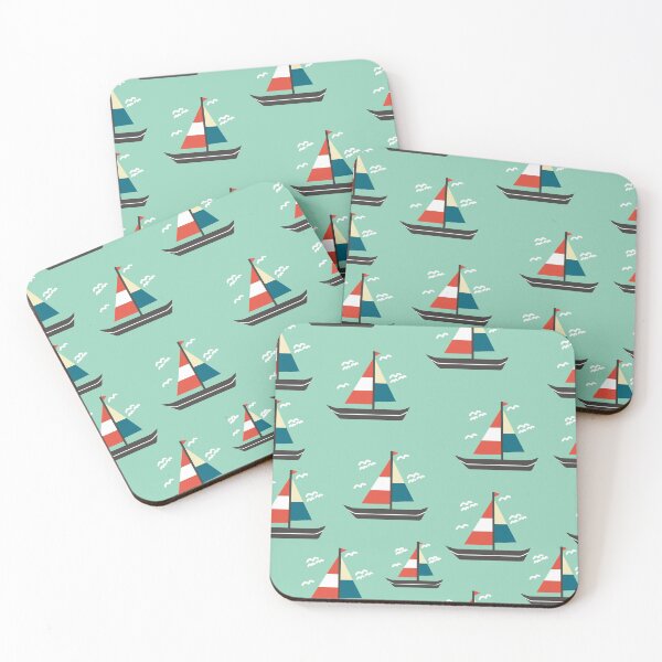 Item preview, Sail boat pattern designed and sold by Pasan-hpmm.