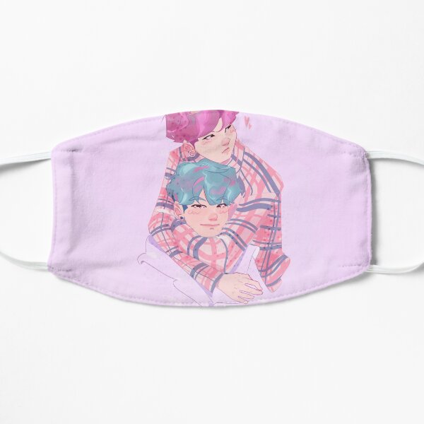 Tae and yoongi Flat Mask