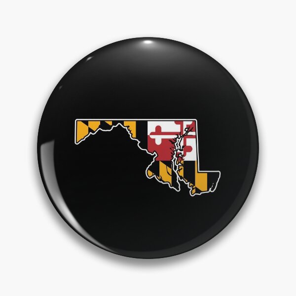 Item preview, Maryland Flag Maryland Map designed and sold by MarylandStyle.