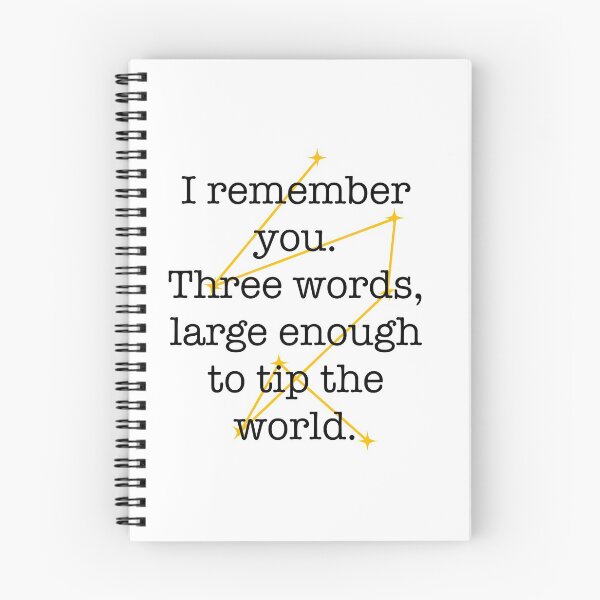 Item preview, The Invisible Life of Addie LaRue I Remember You Quote designed and sold by doodlesbyCara.