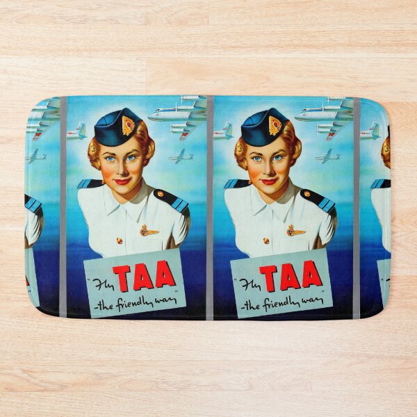 Item preview, Fly TAA - Vintage Travel Poster designed and sold by Culturio.